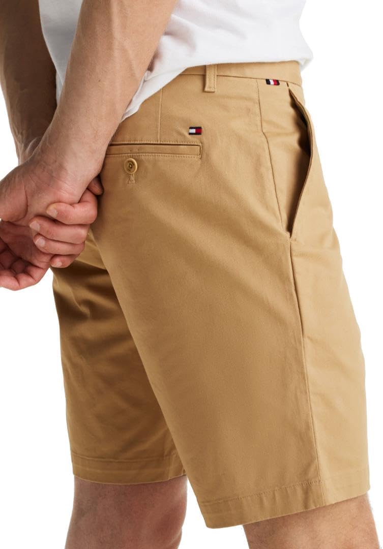 Men's Casual Cotton Shorts 9 Inch with Stretch, Also Available in Big and Tall - Image 2