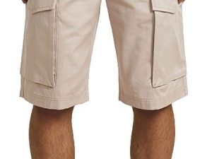 Men's Core Regular Cargo Shorts, Beige (Dk Brick , 31W