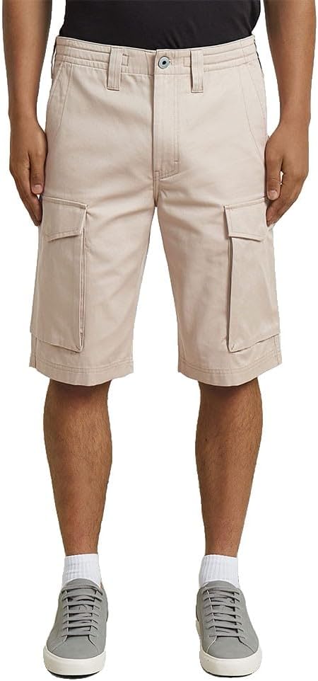 Men's Core Regular Cargo Shorts, Beige (Dk Brick , 31W