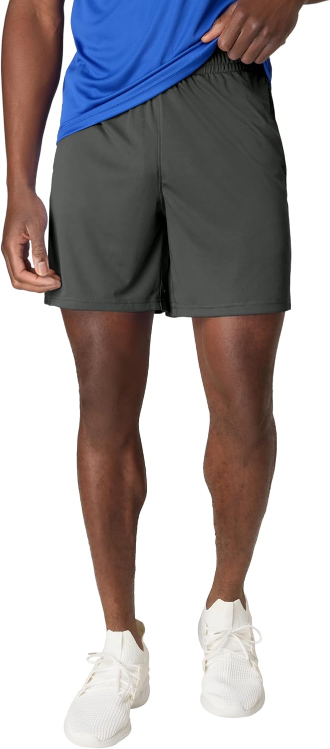 Pack, 5-Pack, Athletic Shorts for Men, Moisture-Wicking, Odor Control, 7" Inseam - Image 2