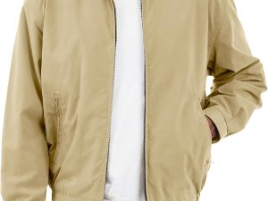 Men's  Zip-Front Golf Jacket (Regular & Big-Tall Sizes)