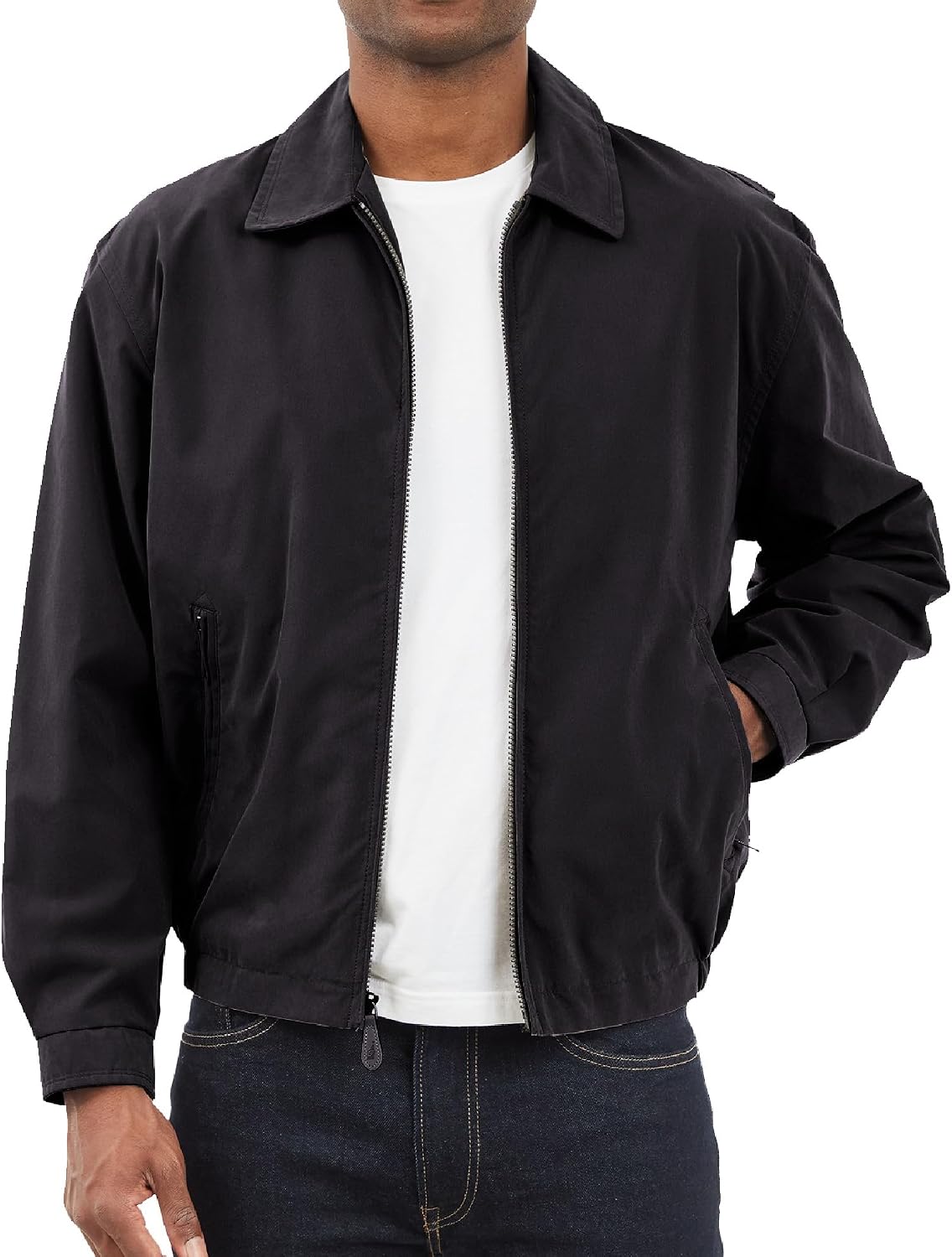 Men's Zip-Front Golf Jacket (Regular & Big-Tall Sizes)