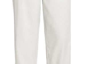 30'' Men’s Linen Pants Dressy Casual Work Golf Cotton Linen Trousers for Men Flat Front with Pockets Belt Loop