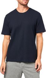 Men's Waffle Structure Cotton T-Shirt