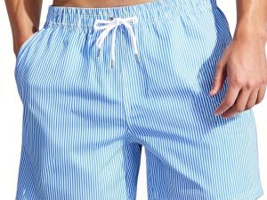 Mens Swim Trunks Short Bathing Suit with Mesh Lining Swimming Shorts