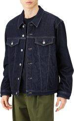 Men's Outerwear Jerseys,  Denim Jacket, Stretch, Fleece-Lined, Thermal, Windproof