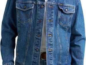 Men's Tall Size Cowboy Cut Western Unlined Denim Jacket